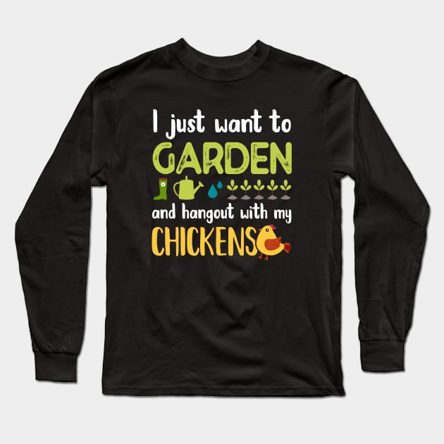 Gardening Humor Gift Long Sleeve T-Shirt by PixelArt